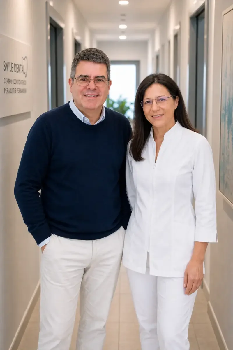 Corridoio dello studio Smile Dental